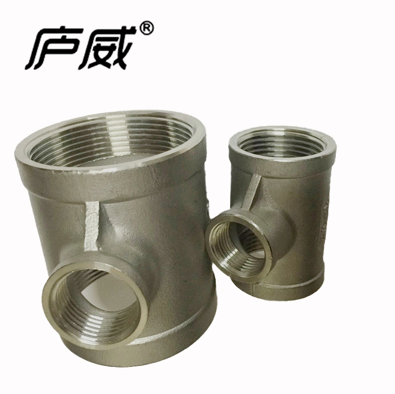 Stainless Steel Pipe Fitting 304 316L Tee Reducer