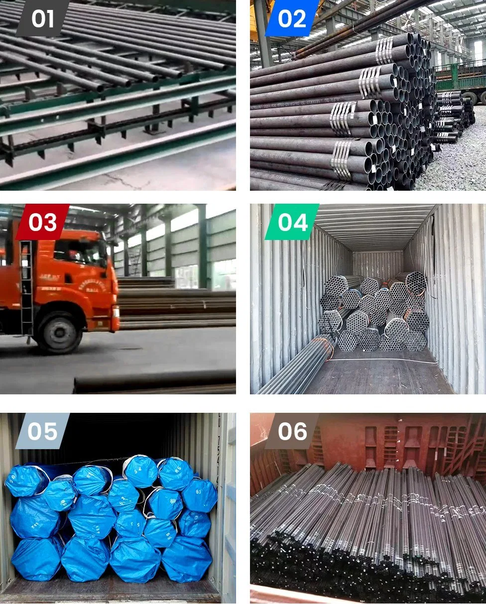 Large Diameter ASTM A252 Gr. B Spiral Welded Carbon Steel Pipe Piling Usage SSAW LSAW Welded Steel Pipe