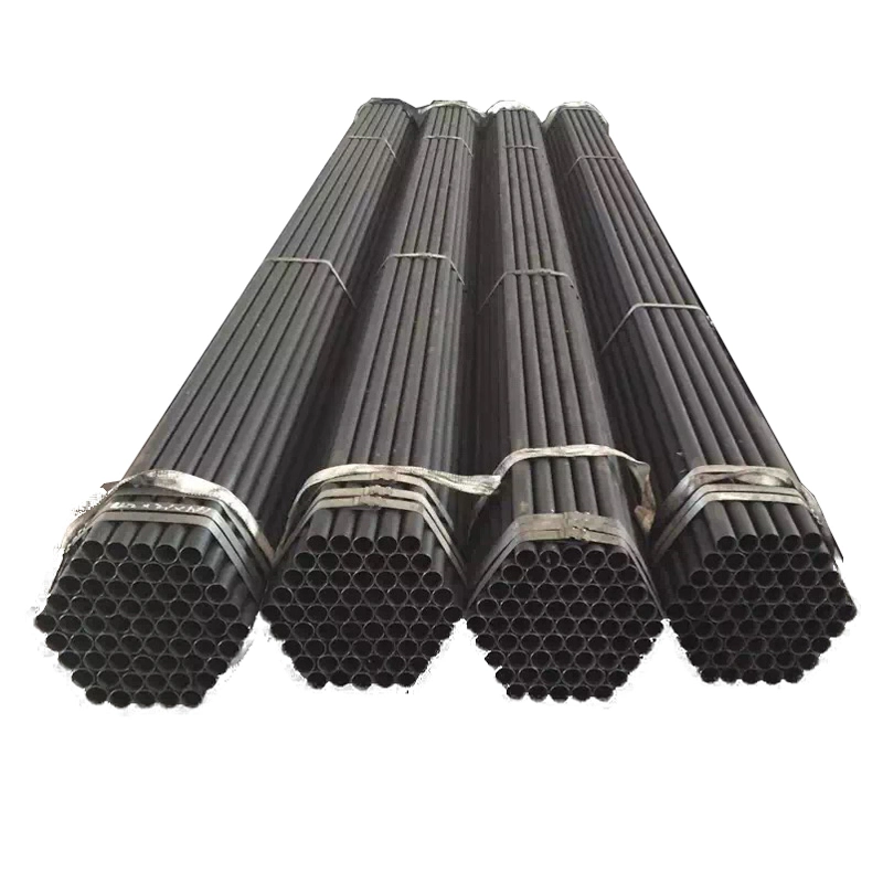 Ms Carbon ASTM A53 Black Iron Pipe Welded Sch40 Steel Pipe for Building Material