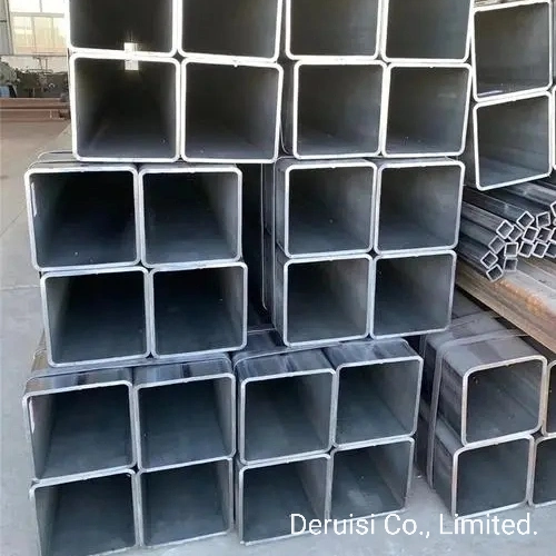 Square Rectangular Seamless Carbon Steel Pipe Tube ERW SSAW LSAW ASTM A106/API 5L Gr. B Sch40 Sch80