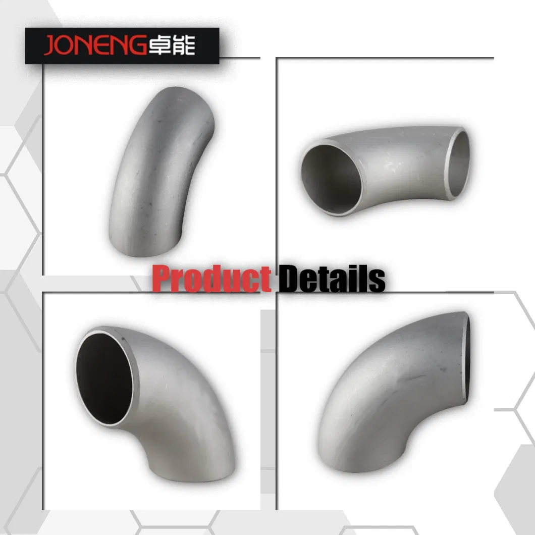 Stainless Steel JIS B2312 Sch10 6*4 Forged Bend Pipe Fittings Used in Pipeline Transportation