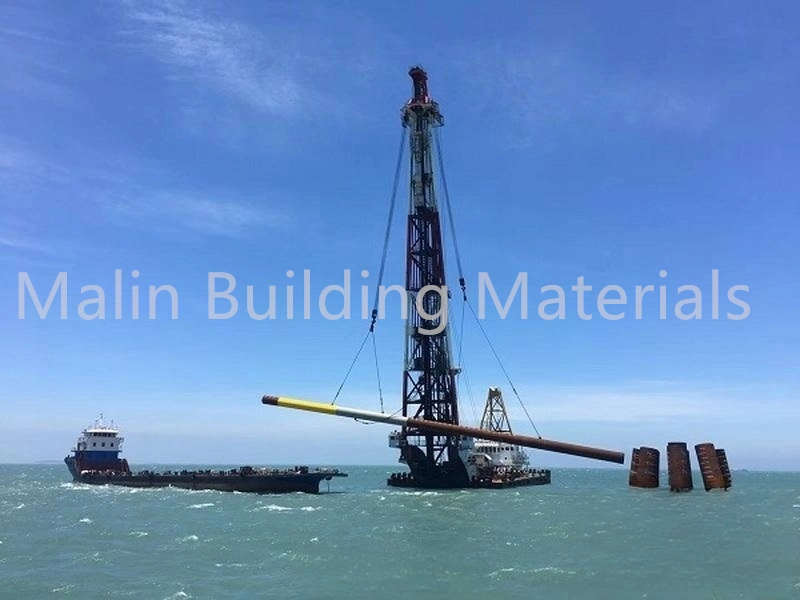 DN200-DN5000 ASTM A53/ ASTM A252/ as 1163/ API 2b LSAW/ SSAW Heavy Welded Steel Piling Pipe