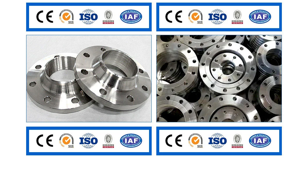 Metal Promotion ANSI B16.5 Copper Nickel Alloy 90/10 Forged So Slip on Pipe Stainless Steel Flange