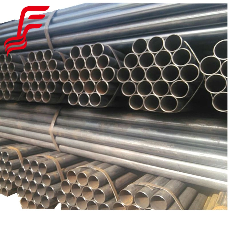 Schedule 40 Steel Pipe ASTM A53 Black Carbon ERW Weld Steel Pipe