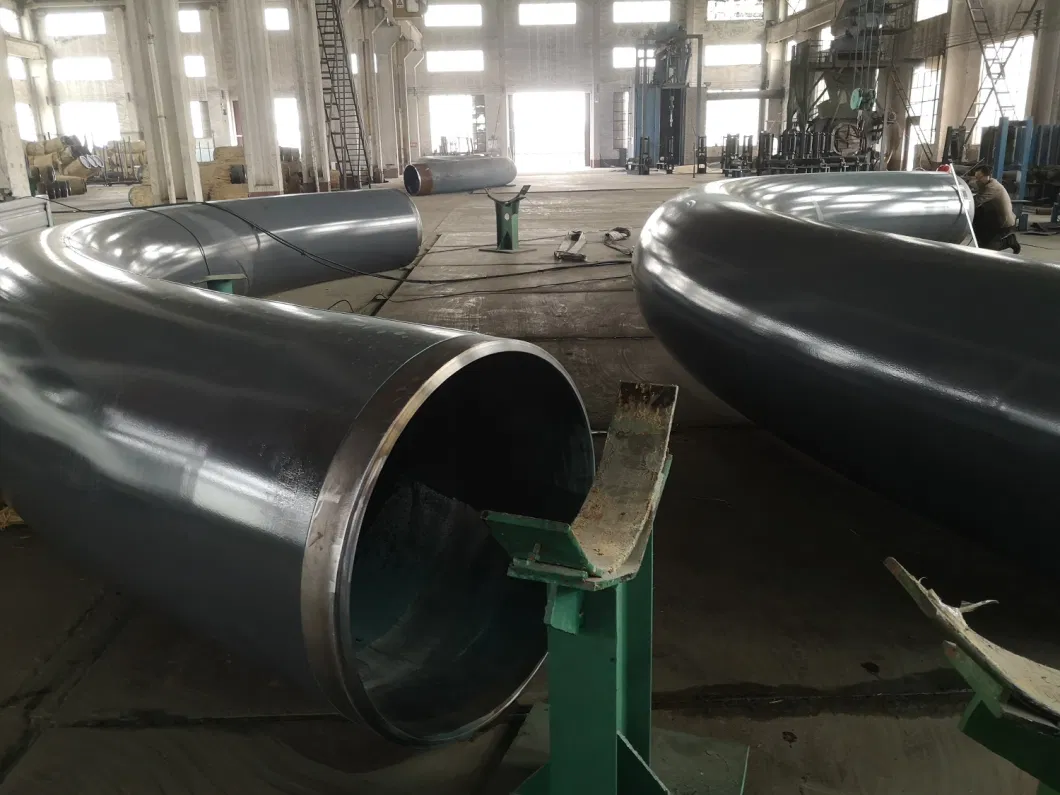 Hot Induction Bend Carbon Steel Fitting 90deg 3D 5D 10d Pipe Bend Elbow Manufacturer