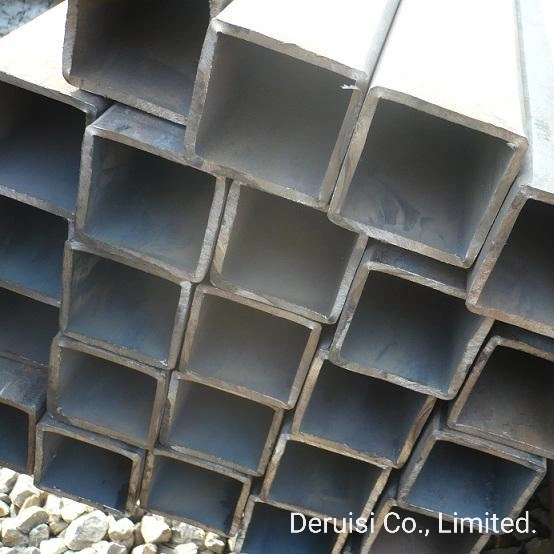 Square Rectangular Welded Carbon Steel Pipe Tube ERW SSAW LSAW ASTM A53/API 5L Gr. B Sch40 Sch80