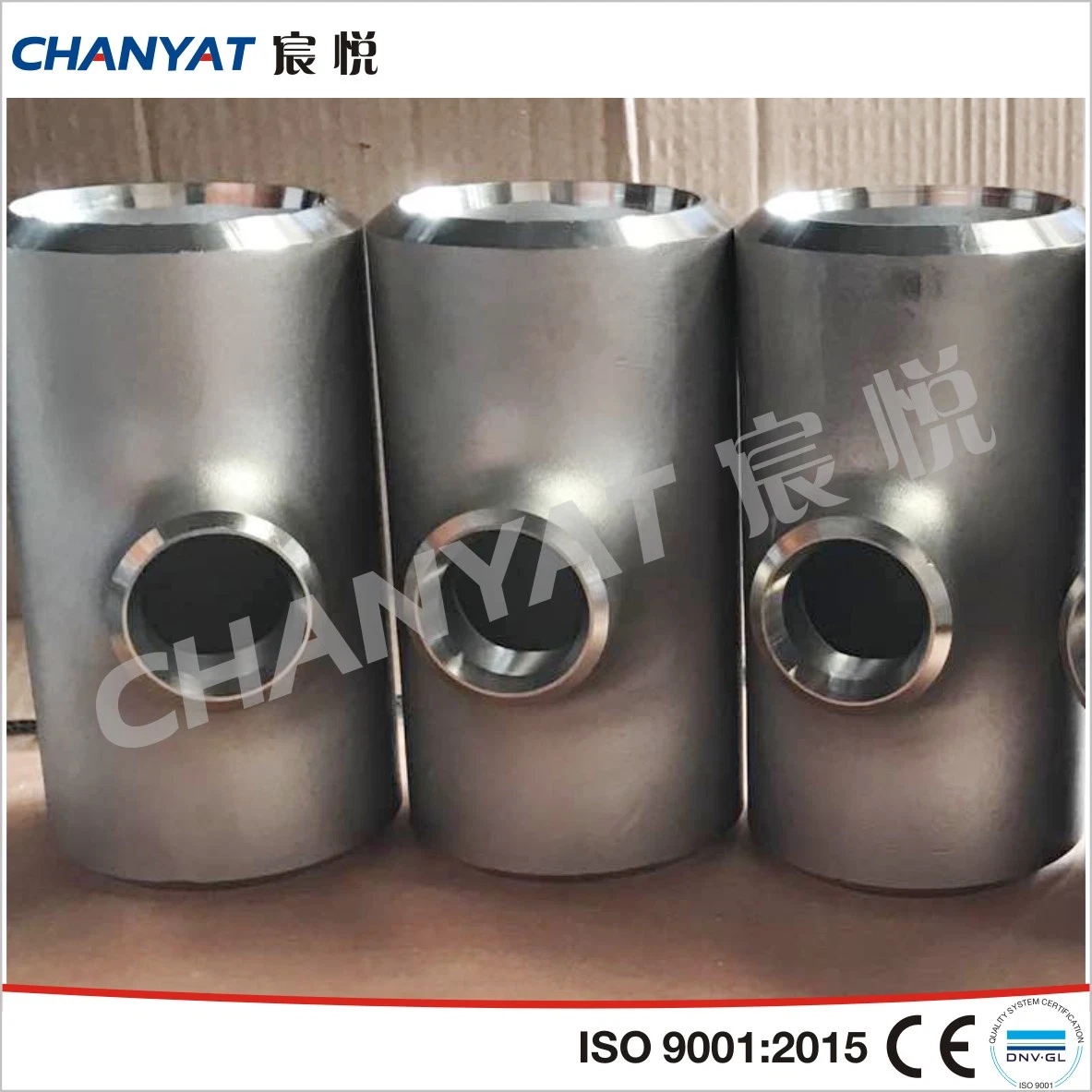 A403 (CR316H, S31609) ASTM Pipe Fitting Stainless Steel Tee