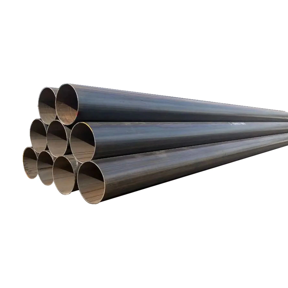 Black ERW Steel Pipe Welded Carbon Steel Pipe for Construction