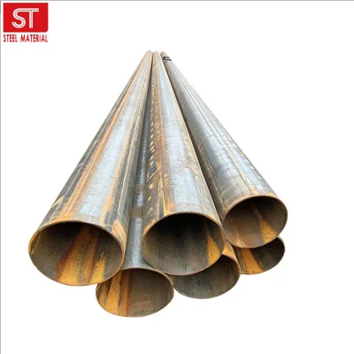 ASTM A36 1000mm LSAW SSAW tubo de acero diámetro grande API5l 5CT Petróleo y Gas para Sch 40 ERW eléctrico galvanizado En 10210 S355j2h tubo de acero al carbono