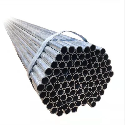  Tubo de acero estructural suave / Tubo de acero galvanizado previamente soldado A53 A106