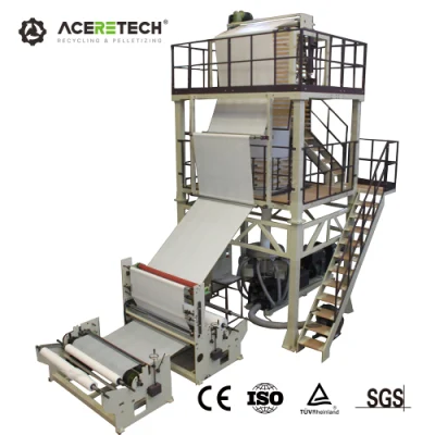 Plástico Máquina de film soplado de acero al carbono