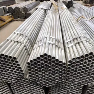  ASTM A53 A106 tubo de acero galvanizado ERW soldado al carbono hueco Sección Gi tuberías para aplicaciones estructurales