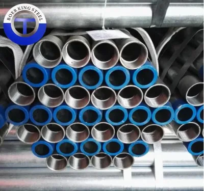21,3mm~323,8mm tubo de acero HDG DIP caliente tubería de acero galvanizado sin soldadura Con forma redonda/cuadrada