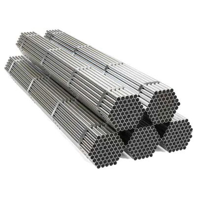  Mayorista de tubo galvanizado negro y estructura de la construcción de la fábrica de tubos de acero negro mecánica E355