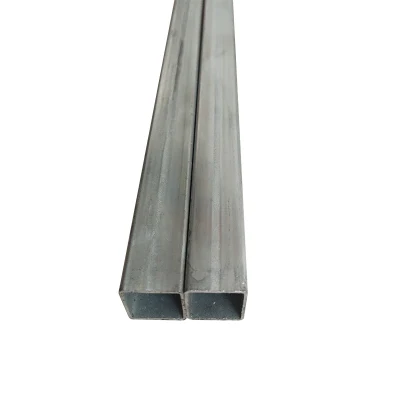 Q235 Cuadrado / rectangular / redondo Negro soldado tubo de acero Tubo de acero Sección hueca de acero de China