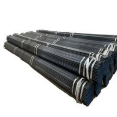 Q235 soldadura de carbono negro ERW tubos redondos de acero negro