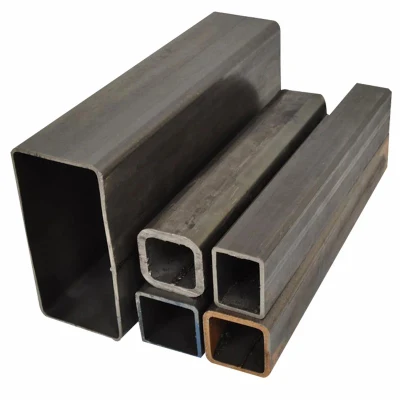  Sch40 SCH120 de carbono de la API de Acero Galvanizado en caliente de tubería sin costura de tubos cuadrados de revestimiento de tubos de acero tubular hueco rectangular