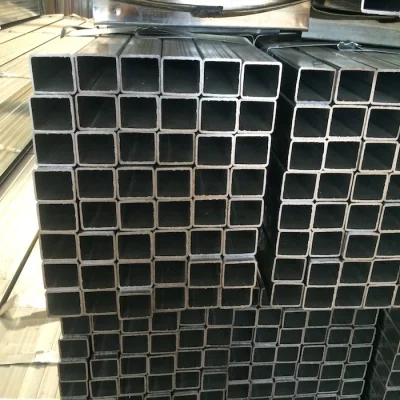 Leve baja en carbono el carbono galvanizado cuadrado REG estructurales tubos de acero rectangulares