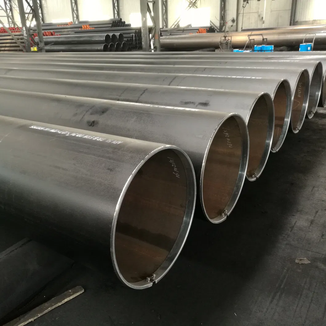 Welded Carbon Steel ERW LSAW En 10217 P235tr1 Tubes