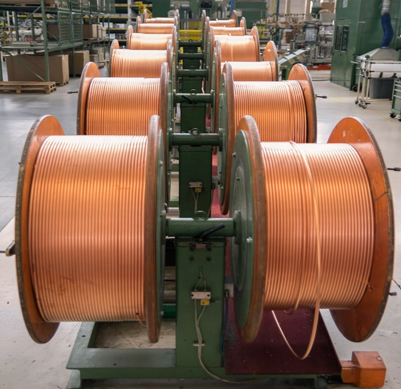 3/8&quot; Copper Coil R410A 15m 20m Per Roll or as Customized Copper Pipe