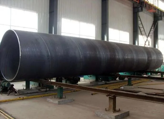 Water Gas Transport Large Size 508mm 610mm SSAW Spiral Welded Carbon Steel Pipe