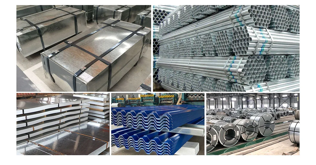 Manufacturer 20X20mm Welded Seamless Round Square Galvanized Steel Tube Pipe for Making Furniture