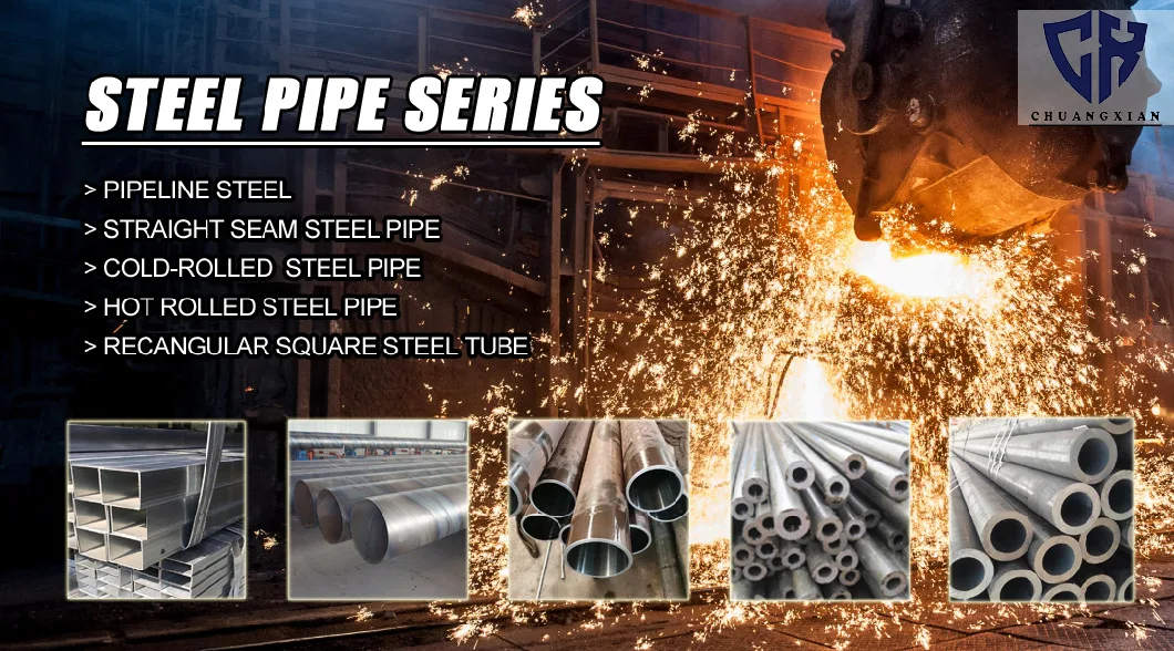 Carbon Steel Longitudinal Submerged Arc Welded Dsaw LSAW X70 X52 X60 X42 Psl2 Steel Line Pipe