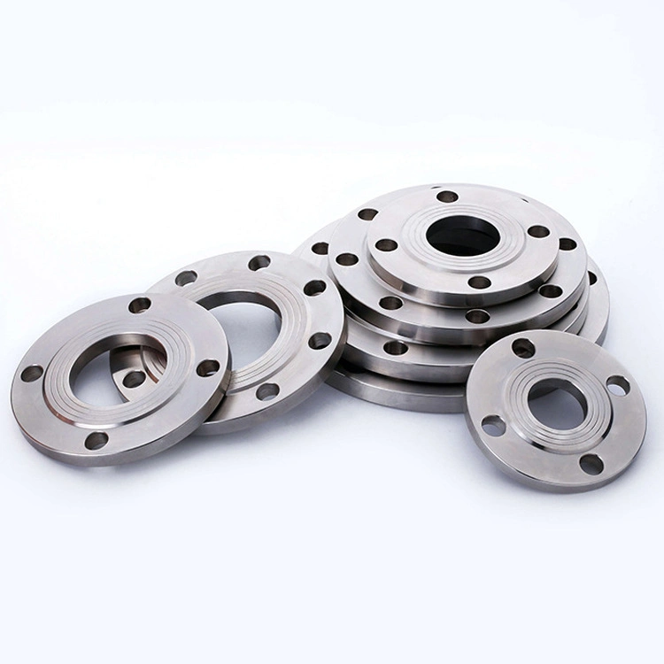 Forged Carbon Stainless Steel Sch40 Std DIN/BS/Js/GOST Thread RF FF Pipe Flanges