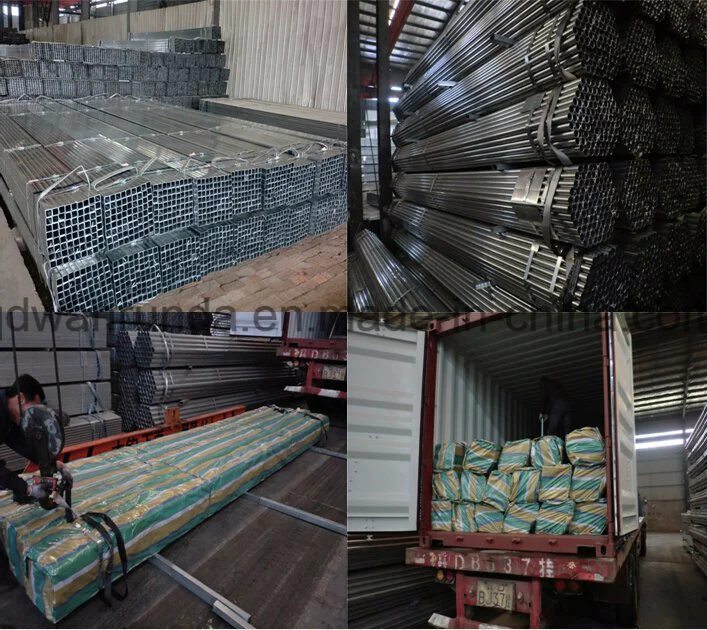 Wrd - 50X50mm Galvanized Steel Pipe for Decorative Pipes