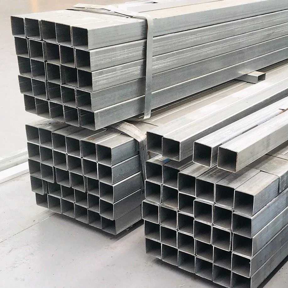 Sizes 100X100X5 Surface Roughness Welded Carbon Steel Pipe S275 Square Tubular Steel Hollow Section Square Tubular Steel Seamless Boiler Pipe for Building Mater