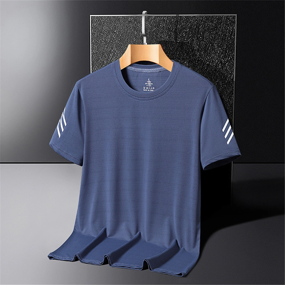 Tops Short Sleeved T Shirts Tee Pullover Breathable Round Neck Sports Tees