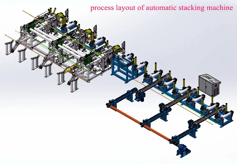 Automatic Stacking Machine for Metal Pipe ERW Tube