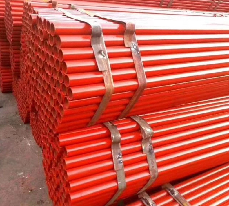 ASTM A36 /En10210/Q235/Ss400 Scaffording Steel Tube, Hot Dipped Galvanized Pipe, Welded Scaffold Steel Pipe, Price