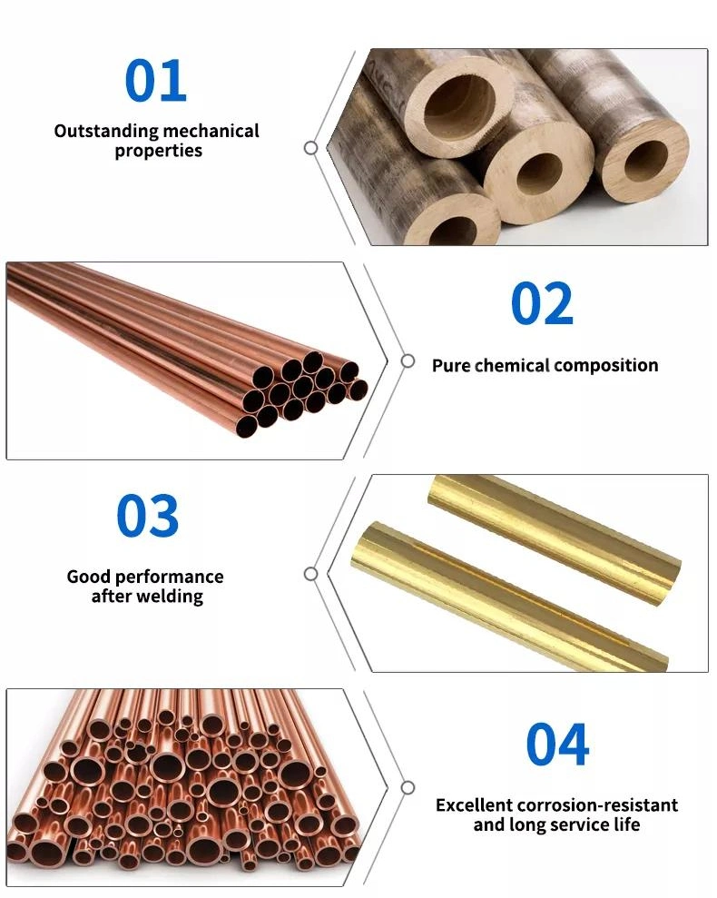 Copper Tubes &amp; Copper Pipes with Certificate: ISO 9001&CE Hot Sale in Turkey