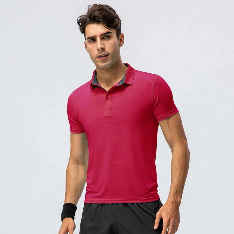 Quick Dry Golf Clothes Collar T-Shirts Private Label Unisex Polo Tees