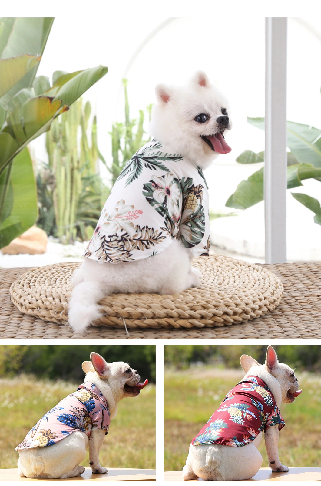 Dog Outfit Soft Casual Clothes Pet Shirt