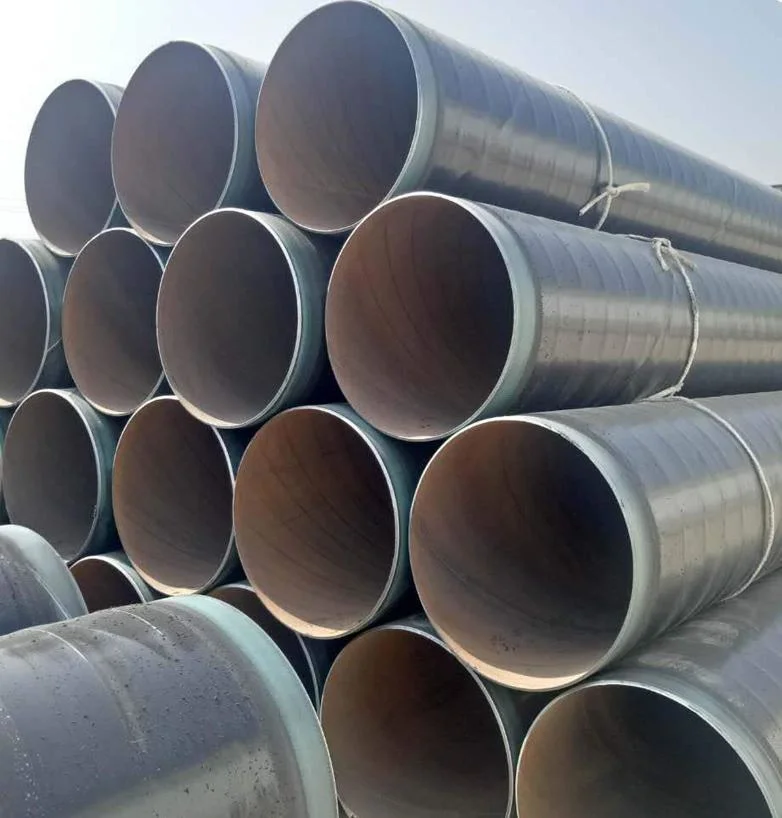 Customized 3PE Anticorrosive Steel Pipe Water Supply Pipe with Anticorrosive Steel Pipe Large Diameter Spiral Steel Pipe