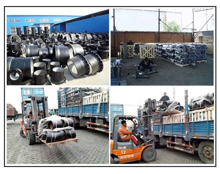 China Epoxy Coated Ductile Cast Iron Flanged Pipe Fitting Manufacturer