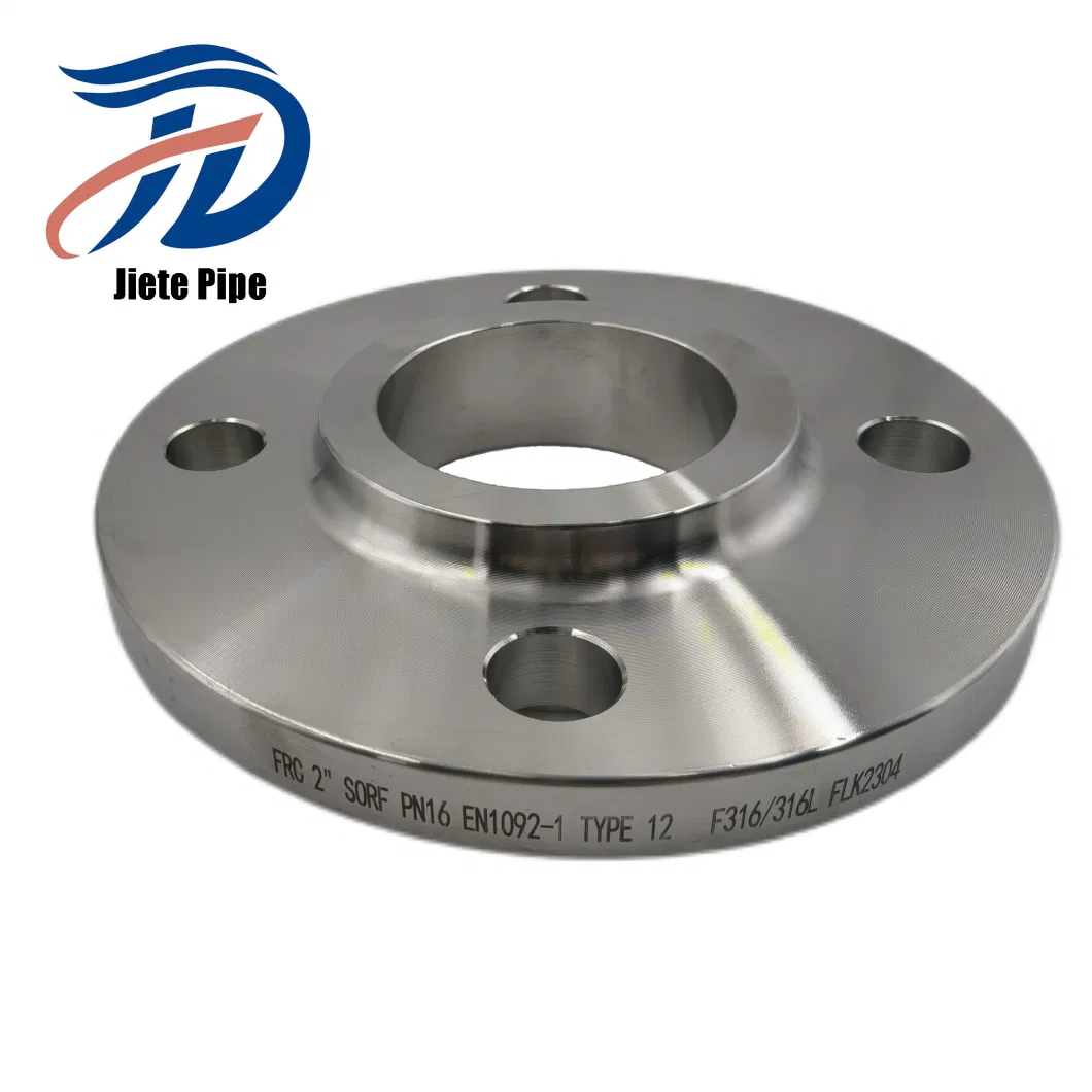 Flange BS/ASME/ANSI/DIN/En Standard Carbon Steel/Stainless Steel/Alloy Steel Forged304/304L/316 Wn/So/Threated/Plate/Socket/Blind Flange FF/FM/M/RF/T&G/Rj