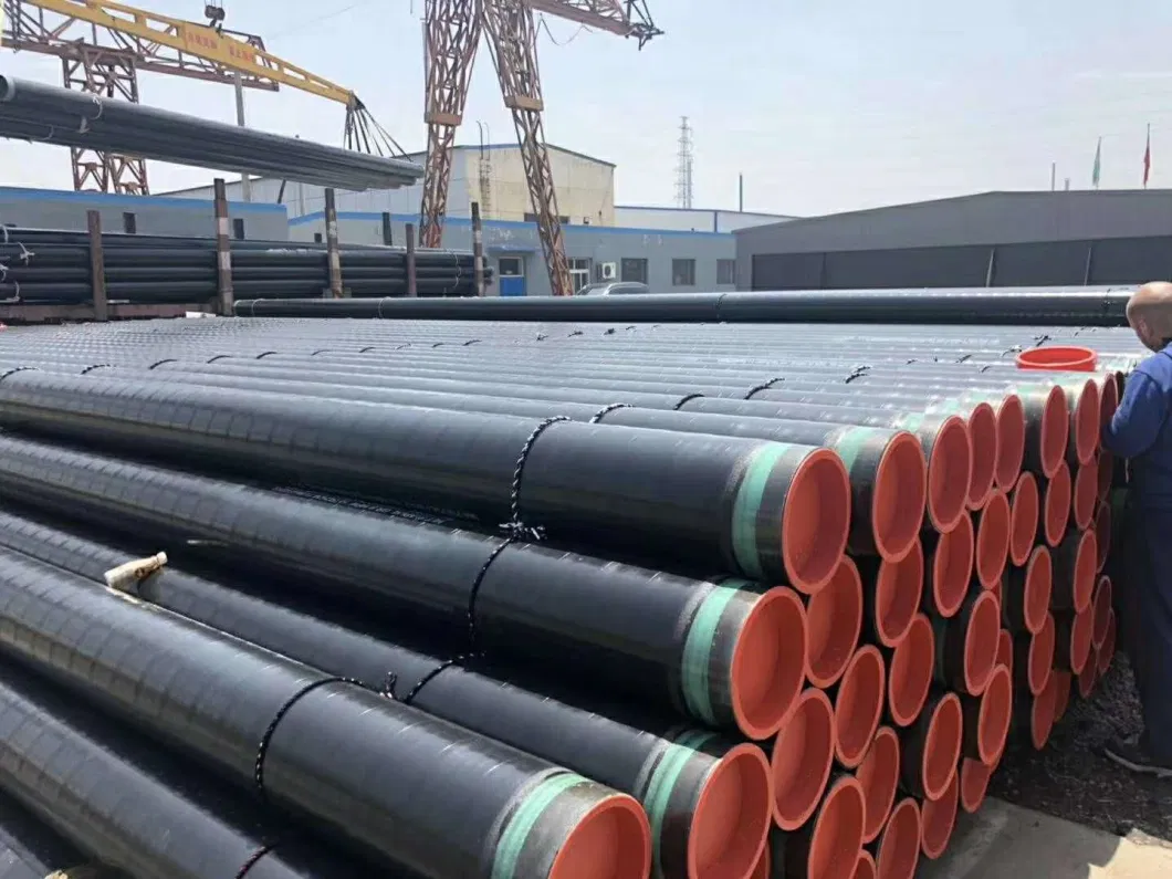 API 5L 3PE Coated X52 X65 X70 Seamless Steel Pipe