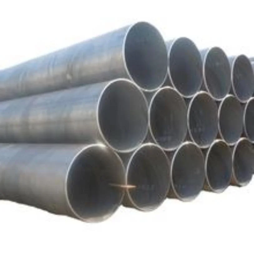 ASTM A53 A106 API 5L 219mm-1620mm LSAW SSAW Black Iron Welded Q235 Carbon Spiral Steel Pipe Tube