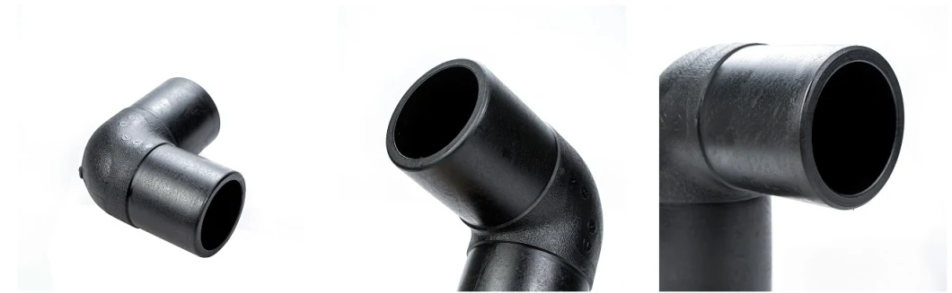 Plastic Pipe Fitting, HDPE Butt Fusion Pipe Fitting Bend Elbow