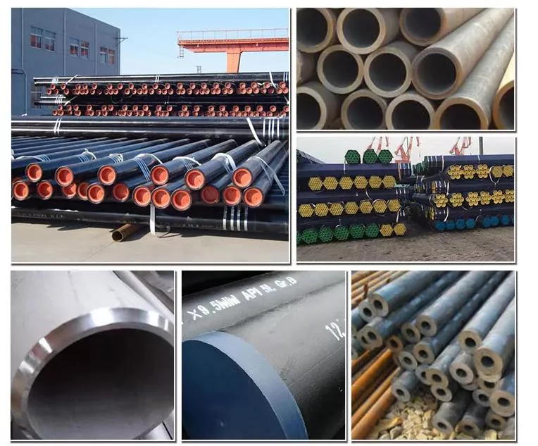 Galvanized Steel Tubes ASTM Oil Transportation Steel Pipe Carbon Steel Seamless Carbon Steel Pipe with A106 A53 A161 A179 A192 A500 A501