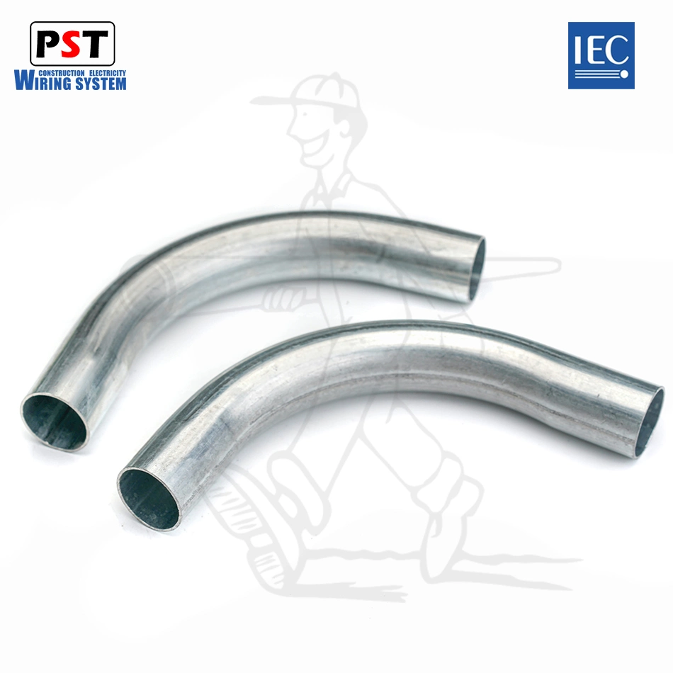 Rigid IEC Standard Elbow Rigid Curva Rigid 90 Degree Elbow Conduit Bend Elbow