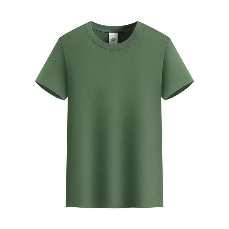 260g 32 Double Yarn Uniqlo Same Round Neck Multifunctional Short-Sleeved T-Shirt