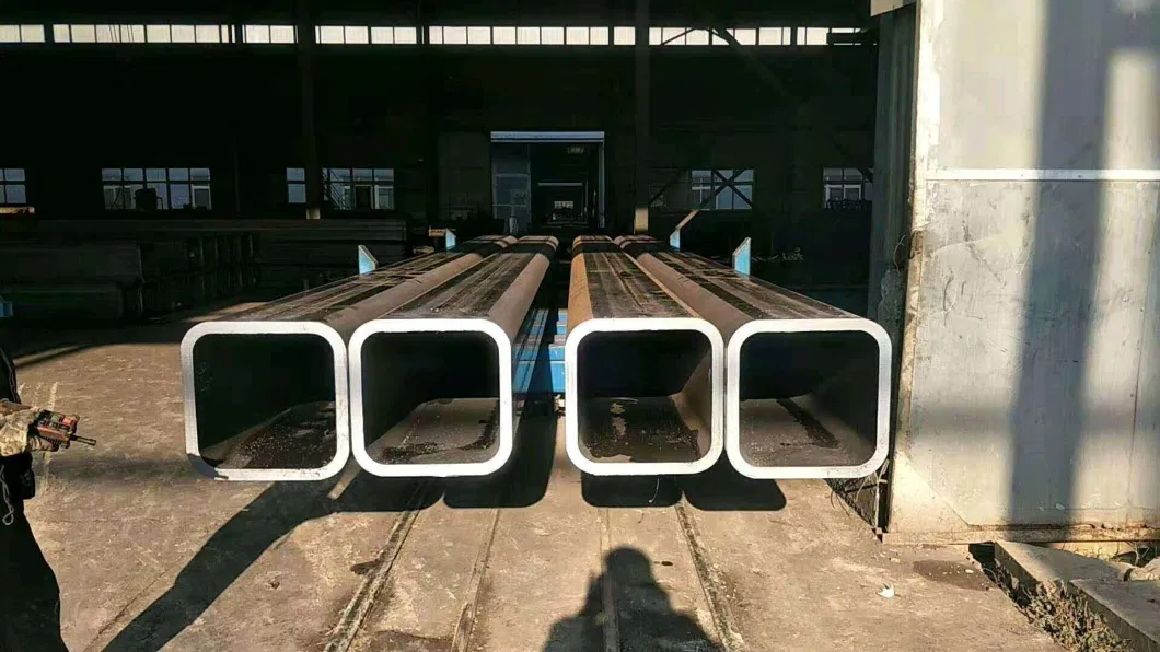 En10210 S355j0h /En10219/En10205/ASTM A500/S235jr/S275jr/S355j2h Seamless&Welded Black Square Rectangular Steel Tube Square Rectangular Hollow Section