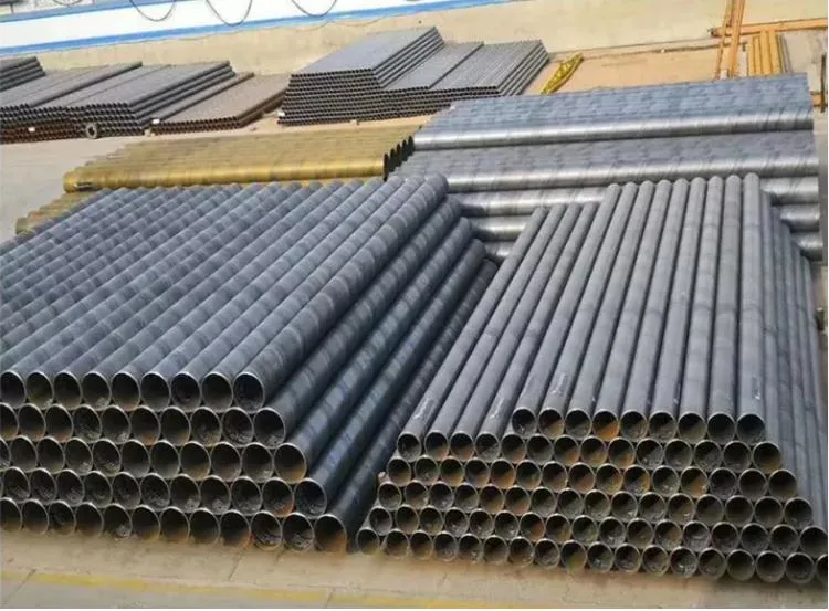 Hot Export Large Quantity API 5L SSAW/LSAW Oil Gas Water Well ERW Q235B Spiral Hollow Section Carbon Alloy Welded Steel Pipeline Pipe Galvanized Helical Tube