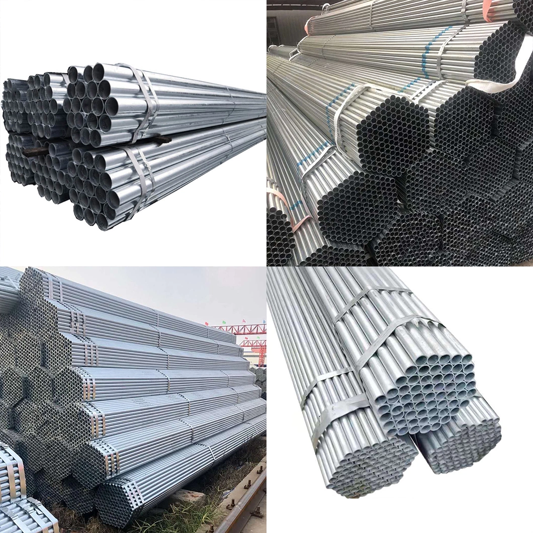 API 5L Gr. B ERW Welded Pipe Galvanized/Zinc Coated Steel Pipe/Tube