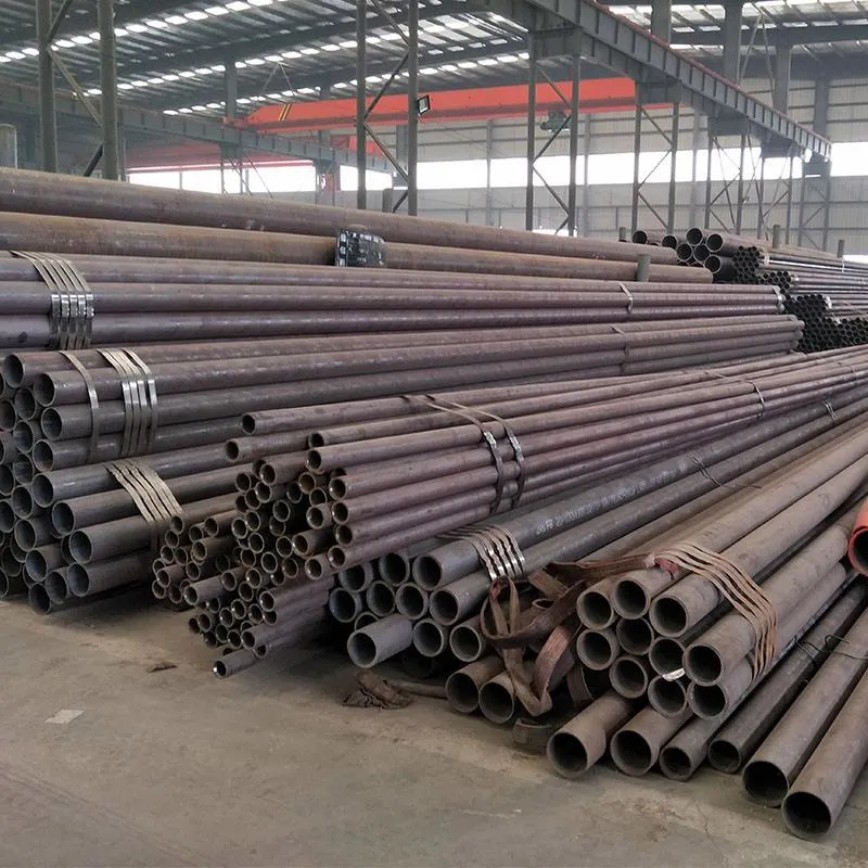 China Steel Pipe Manufacturer Ss400/St37/St52/Q235B/Q345 Black Iron Round/ Square/ Welded/ Welding/ Seamless/ ERW/ Mild/ Ms Metallic Carbon Steel Pipe Price