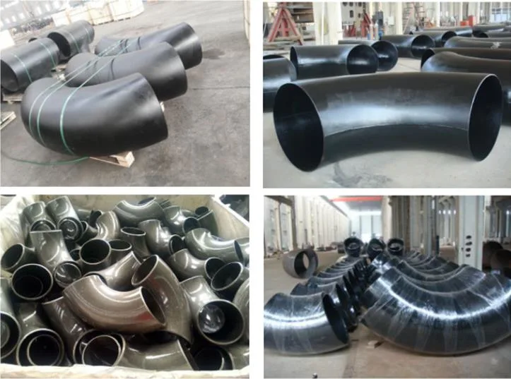 Butt Welding Seamless Large and Small Diameter Stainless Steel Pipe Fittings Forged 45/60/90d Elbow